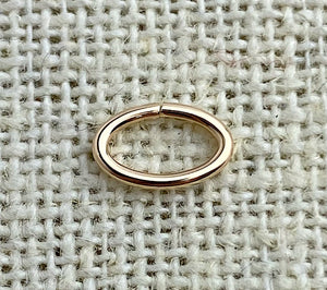 14k GF Oval Jump Ring 19ga 0.89x4.9x7.6mm