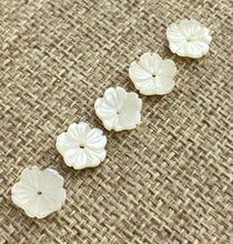 Mother of Pearl Flower Charm Sku#M73