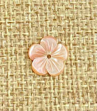 Mother of Pearl Flower Charm