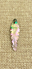 Abalone Feather Charm