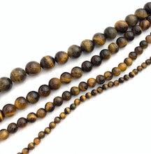 Tiger Eye Bead Strand Sku#M2905