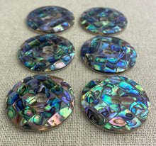 Abalone Circle Charm