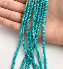 Turquoise Strands 3-3.9mm