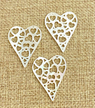 Mother of Pearl Heart Charm