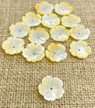 Mother of Pearl Flower Charm Sku#M80