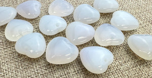Quartz Heart Charm Sku#M2197