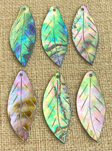 Abalone Leaf Charm