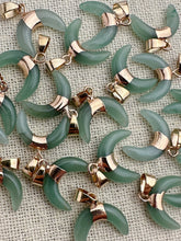Green Aventurine Gold Plated Pendant