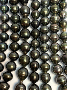 Shimmering, 8-12mm Tahitian Pearl Strands, Tahiti Pearls, Large SKU 962