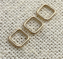 GF Jump Ring Square 20.5ga (.76x6.0x6.0mm)CL