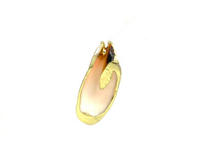 Mother Of Pearl Shell With Alloy, Sku#667