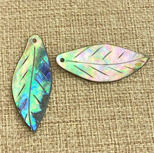 Abalone Leaf Charm