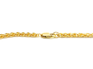 18” 20” 22” 24” 14K Gold Filled Wheat Chain , Sku#SM473