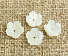 Mother of Pearl Flower Charm Sku#M71