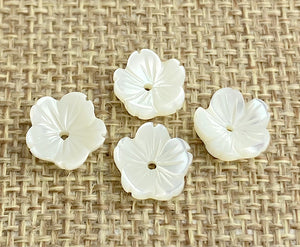 Mother of Pearl Flower Charm Sku#M71