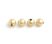 8mm Sandblast SD Clover Bead