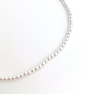 Sterling Silver Beaded Stretchy Bracelet