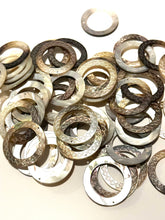 Carved Circle Mother Of Pearl, Sku#M3028