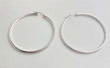 Sterling Silver Hoop Earrings