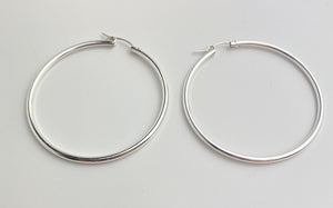 Sterling Silver Hoop Earrings