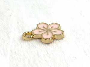 Gold Plated Flower Charm Sku#M3102
