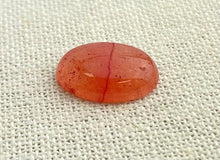 Orange Jasper Oval Cabochon