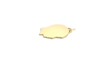 14KGF Silhoutte Charm 2191-C