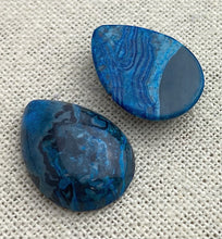 Blue Agate Cabochon