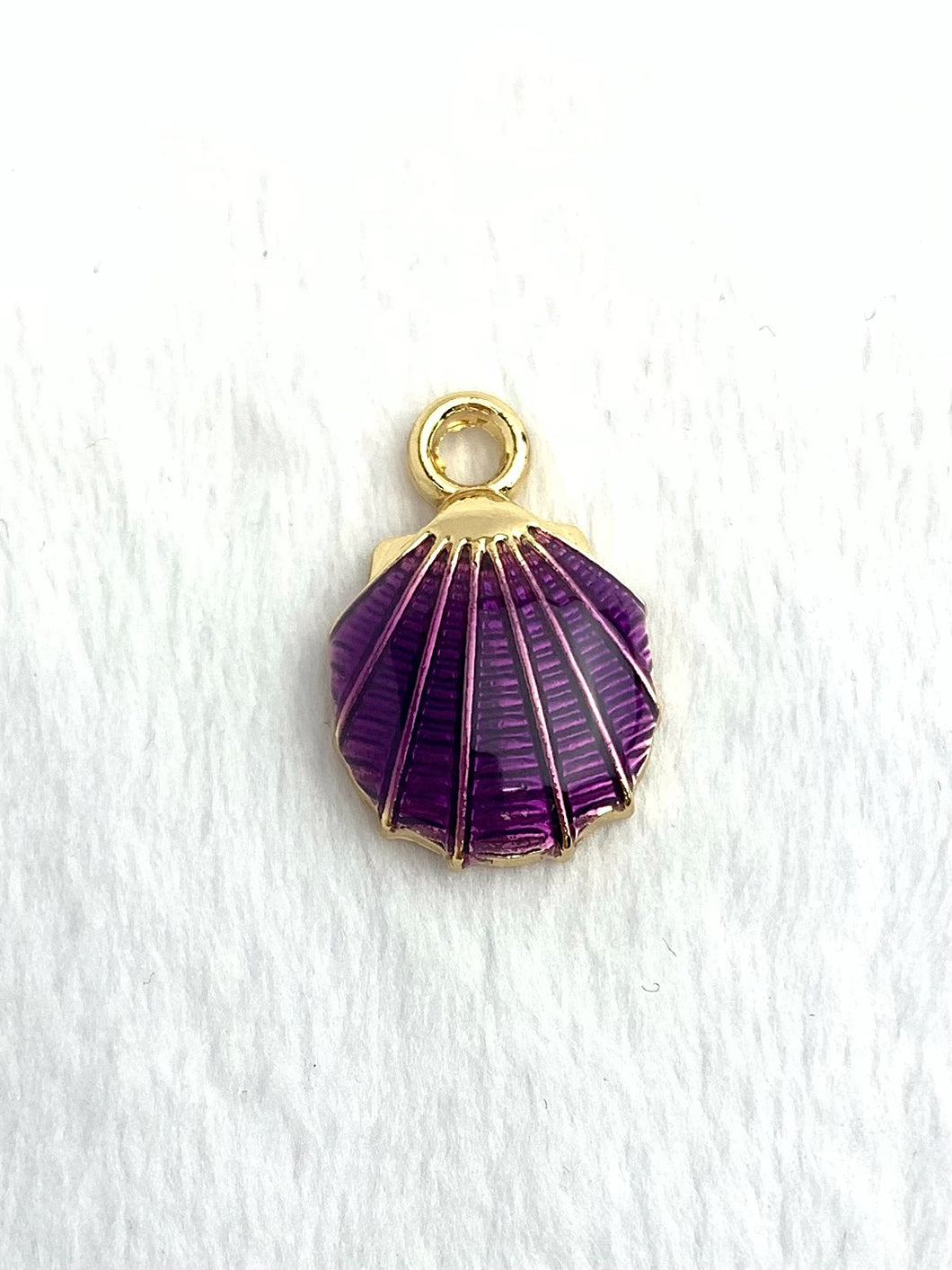 Gold Plated Shell Charm