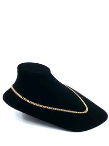 Gorgeous 14KGF 20” 4mm Cuban Curb Chain, 14KGF, 14K Gold Filled, 14K Gold Fill, Sku: S4007CHR-20