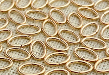 14k GF Oval Jump Ring 19ga 0.89x4.9x7.6mm