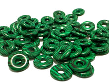 Malachite Donut Bead, Sku#BG138