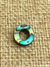 Abalone Circle Charm