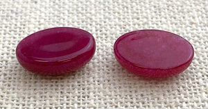 Ruby Oval Cabochon