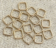 GF Jump Ring Square 20.5ga (.76x6.0x6.0mm)CL