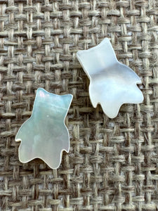 Mother of Pearl Cat Charm Sku#M1207