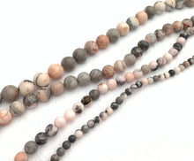Pink Travertino Alhambra Bead Strand Sku#M2911