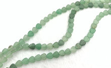 Green Aventurine Heart Bear Strand Sku#M2831