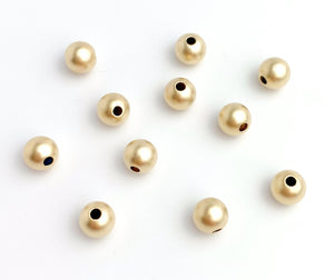 14k Gold Filled 5mm Sandblast Bead