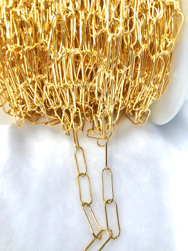 5.4mm Elongated Cable Chain, 14k Gold Filled, Sku#SM768