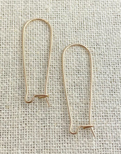 14k GF 35.0mm Kidney Ear Wire (0.76mm)