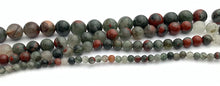 African Bloodstone Bead Strand