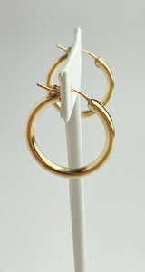 14k Gold Filled Hoop Earrings