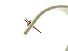 14K Solid Pink Gold 4mm Cup