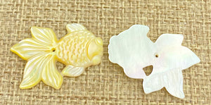 Mother of Pearl Fish Charm