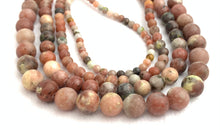 Plum Jasper Bead Strand