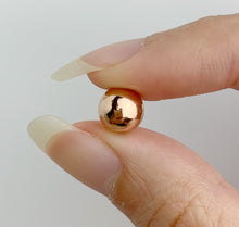 14k Rose Gold Filled 8mm Bead