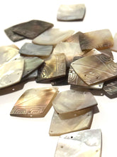 Carved Mother Of Pearl, Diamond MOP, Sku#M3031