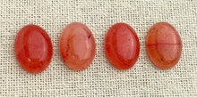 Orange Jasper Oval Cabochon