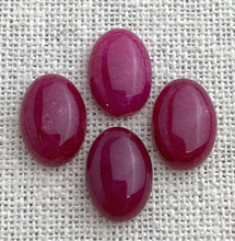 Ruby Oval Cabochon